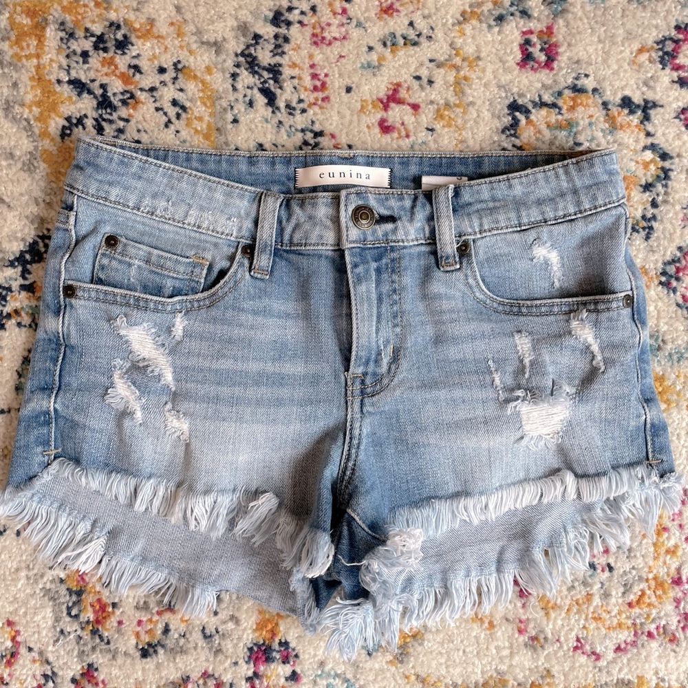 EUNINA Jean shorts size small